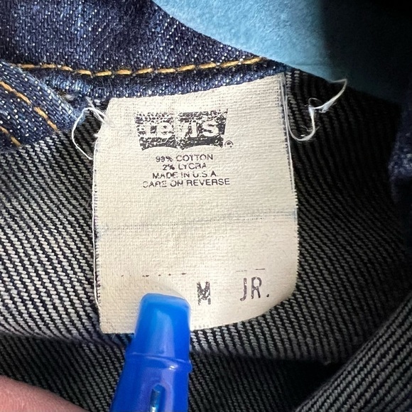 Levi’s Vintage Red Tab 90’s Denim Jacket - Picture 7 of 9